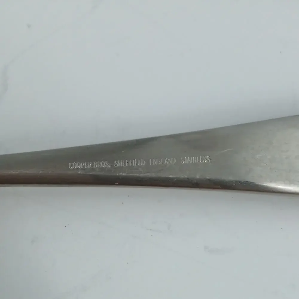4X DF Med Cooper Bros QUEEN ANNE Stainless Medium Dinner Forks Sheffield England